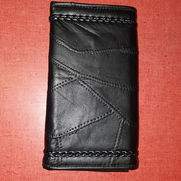Black patch wallet - Picture 3 of 3